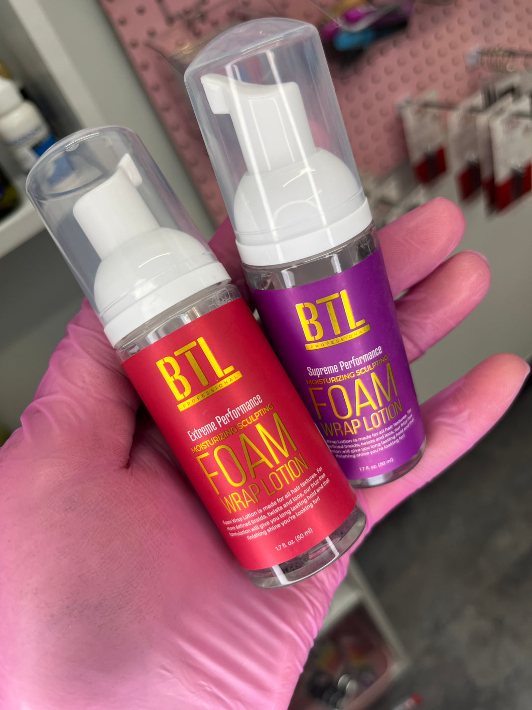 BTL Foam Wrap Lotion